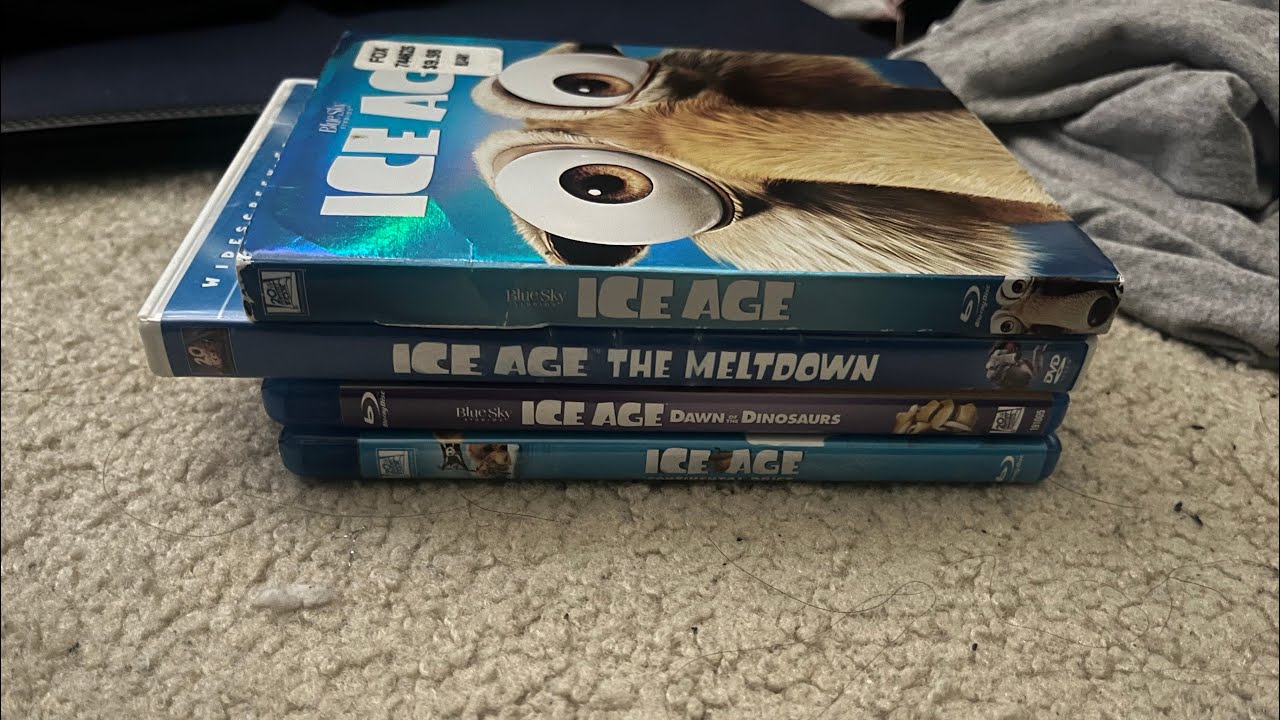 My Ice Age Movie Collection YouTube