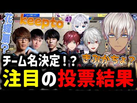 【V最スト6｜2日目】チーム名決定！？注目の投票結果【イブラヒム/切り抜き/にじさんじ/スト6/葛葉/ローレンイロアス/花芽すみれ】