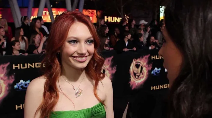 Jacqueline Emerson - The Hunger Games Premiere Int...
