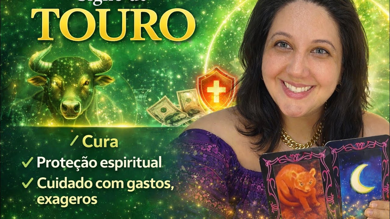 ✨️ TOURO ♉️  PROTEÇÃO ESPIRITUAL/ MUDANCAS / VIAGENS / CURA! 