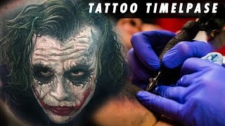 Tattoo Timelapse - Steve Butcher | Joker