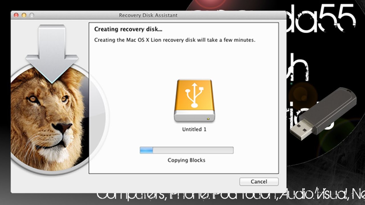how to create recovery media for mac os