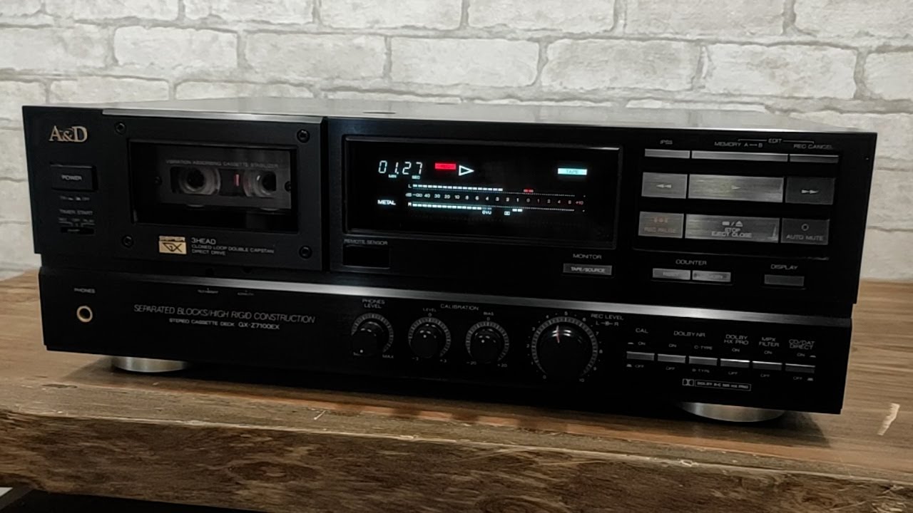 A&D gx-z7100ex - YouTube