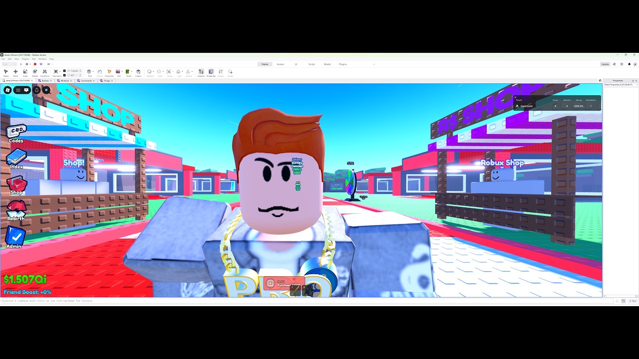 Sab Rblx Studio Roblox sab tutorial . How To Make a Thing D Brainrot. - YouTube