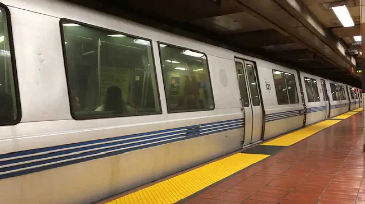 BART 24th Street Mission Station San Francisco California Bay Area Rapid Transit