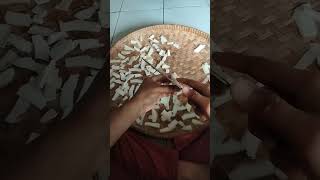Proses Bikin Mangglengsingkong Sebelum Dijemur