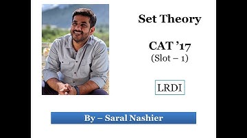 Set theory - CAT 2017 - Morning slot