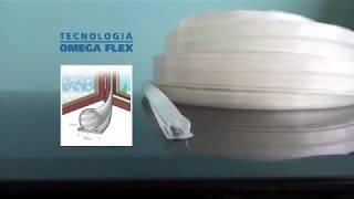 Video: Adhesive insulating EPDM draft seal for doors and windows