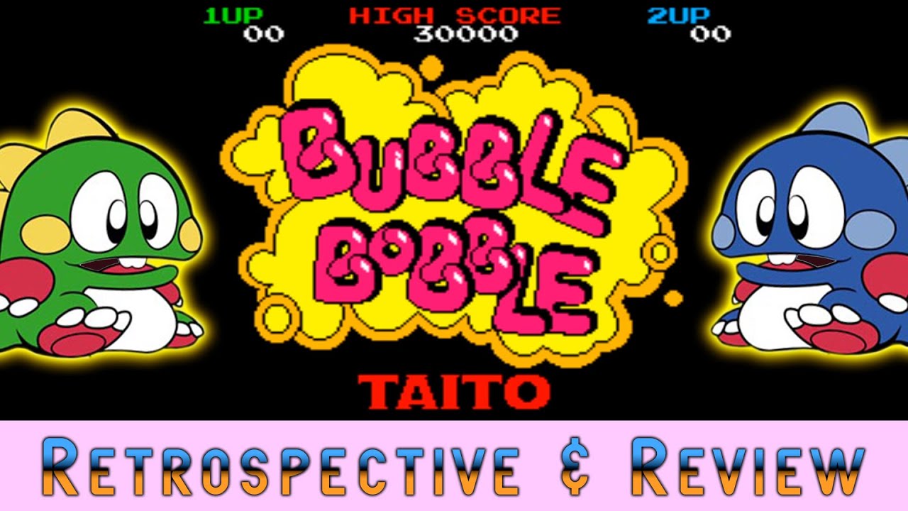 Bubble Bobble Classic Arcade Game Retrospective Review YouTube Bubble Bobble Classic Arcade Game Retrospective Review YouTube