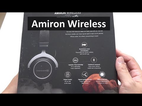 beyerdynamic Amiron Wireless - High-end Bluetooth Headphones Unboxing