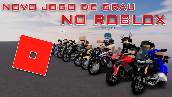 ACHEI UM NOVO JOGO DE GRAU COM BIKES MOTORIZADAS NO ROBLOX 😯 