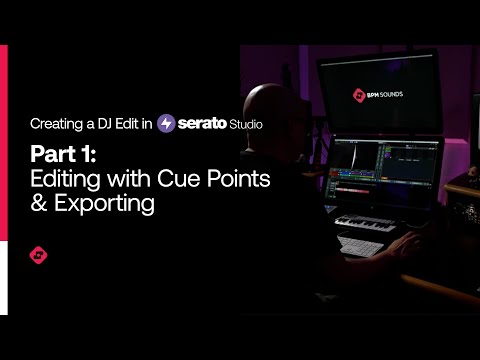 Creating a DJ Edit in Serato Studio | Part 1: Editing with Cue Points & Exporting