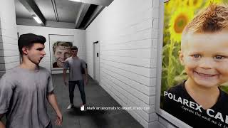 Anomaly Exit [Blind Lets Play Playthrough Co-Op with Friends] Multiplayer Subway Exit 8