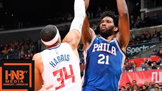 Philadelphia Sixers vs LA Clippers Full Game Highlights | 01\/01\/2019 NBA Season