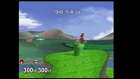 Super Smash Bros Melee Debug Menu - Gameplay - Stamina Mode - Reverse #2