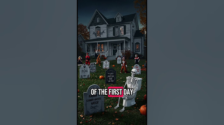 They Banned Halloween Decorations… So I Turned My House Into a Nightmare” #halloweenhomedecor #hoa