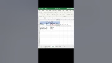 How to use IF and AND function in excel? #excel #exceltips #exceltricks #excelformulas #shorts