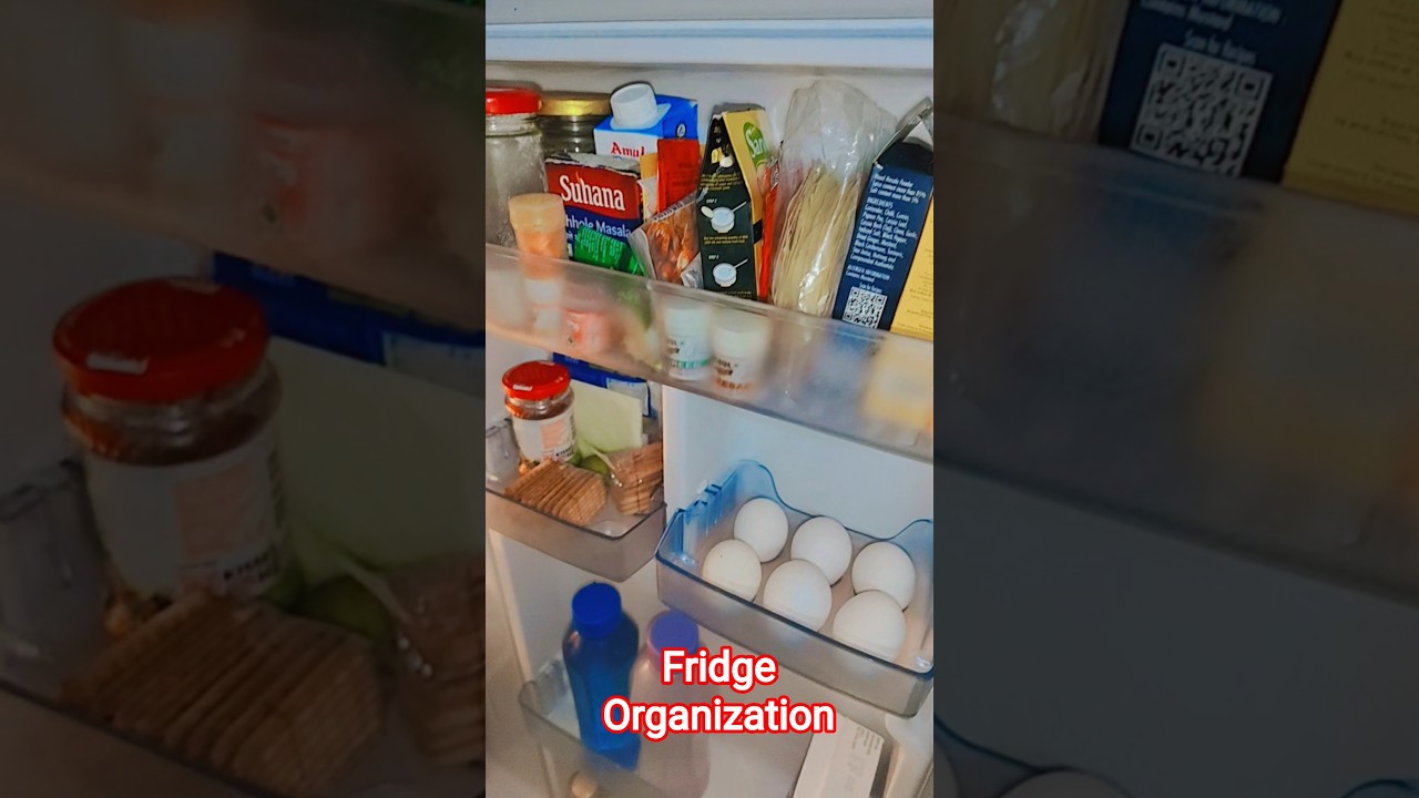 fridge organization 