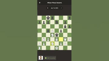 chess daily puzzle April 16 2025 #chess