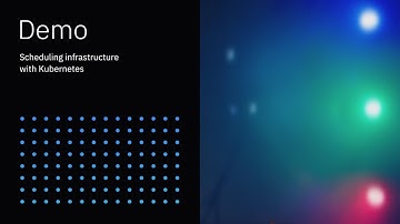 Kubernetes drone demo: Scheduling infrastructure