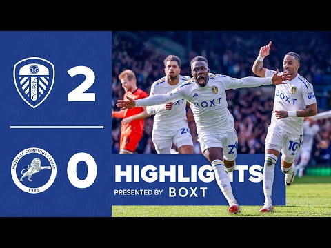 Leeds Millwall Goals And Highlights