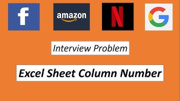 Excel Sheet Column Number  | O(N) Solution | Microsoft Interview Question | 100% Submission