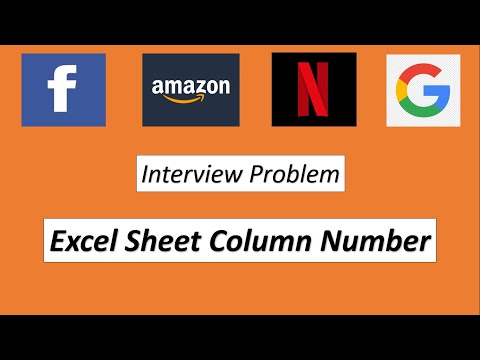 Excel Sheet Column Number  | O(N) Solution | Microsoft Interview Question | 100% Submission