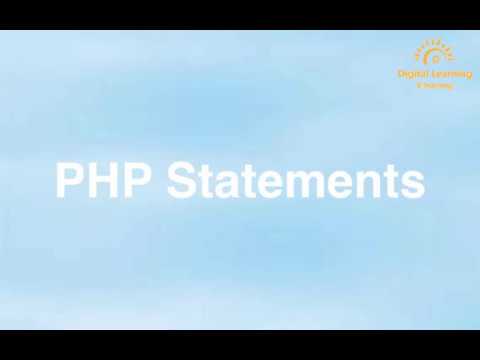 11 PHP Statements | Online Training Download app from below link