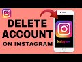 How to delete instagram account