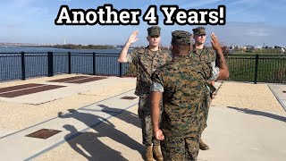 Marine Corps Reenlistment Ceremony | Washington D.C.