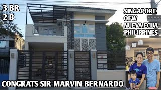OFW SIMPLE HOUSE,BUILDING A HOUSE 2STORY,SINGAPORE OFW. CONGRATS SIR MARVIN BERNARDO