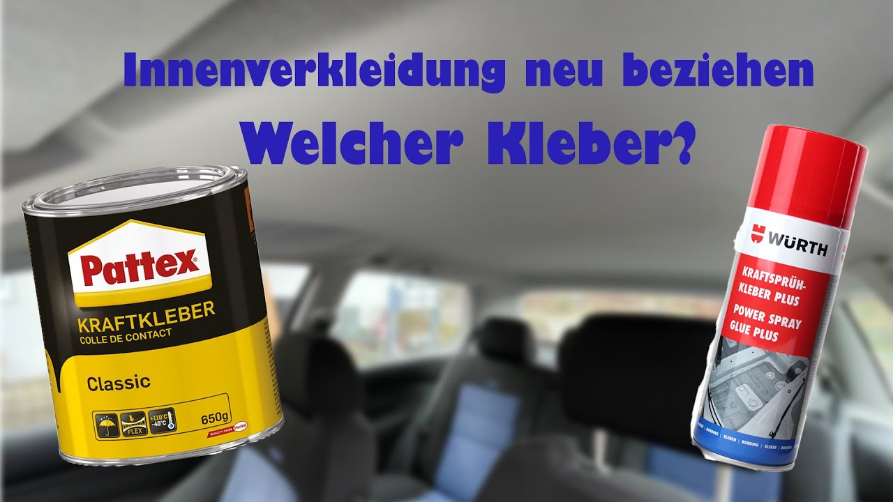 Welcher Kleber Innenraum neu beziehen? (Alcantara) 