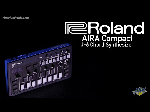 Roland AIRA Compact J-6 Chord Synthesizer - AmericanMusical.com