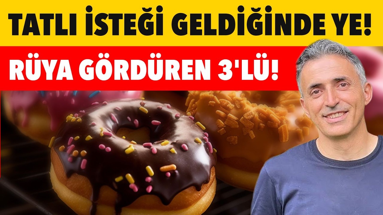 TATLI KRİZLERİNE KESİN ÇÖZÜM! Hem Tatlı Ye Hem Formda Kal! Kilo Vermek İstiyorsan...