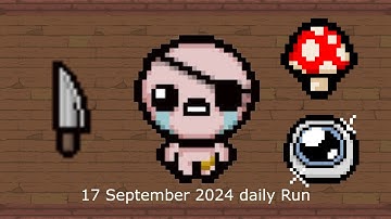 The Binding of Isaac  Daily Run 17 September 2024