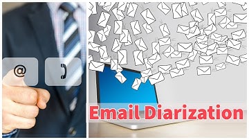 eOffice - What is Email Diarization ? Step by Step Use and Options Discussion and Live Demo.