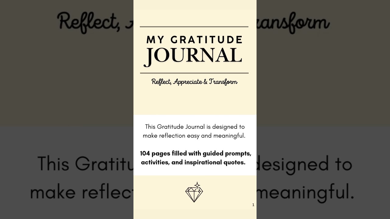 Gratitude Journal Guided Prompts & Inspiration for Daily Reflection