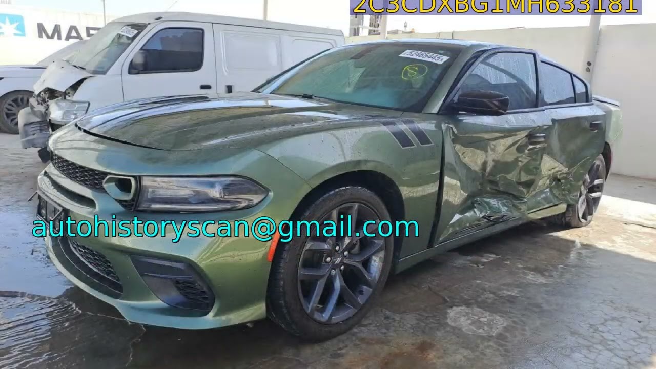 2C3CDXBG1MH633181 Dodge CHARGER 2021 - YouTube