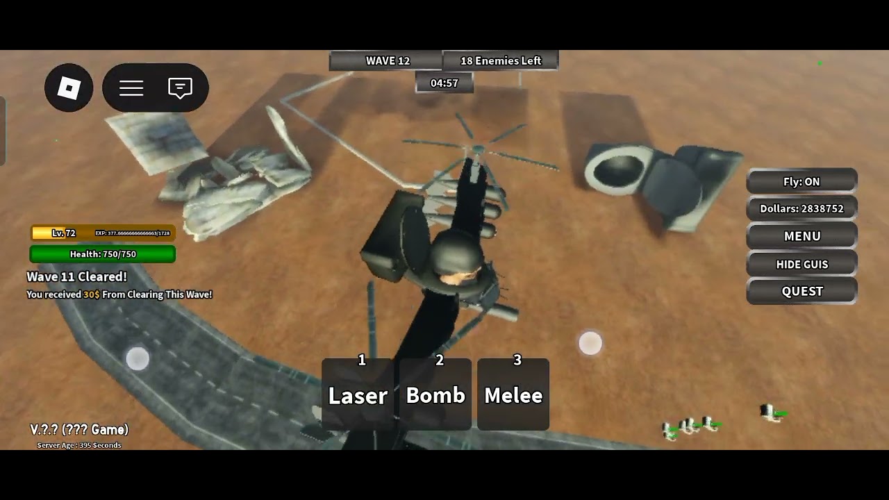 Helicopter Bomber Skibidi Toilet Vs Raid Easy 