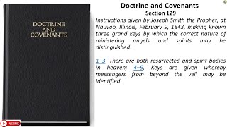 Doctrine and Covenants – Section 129