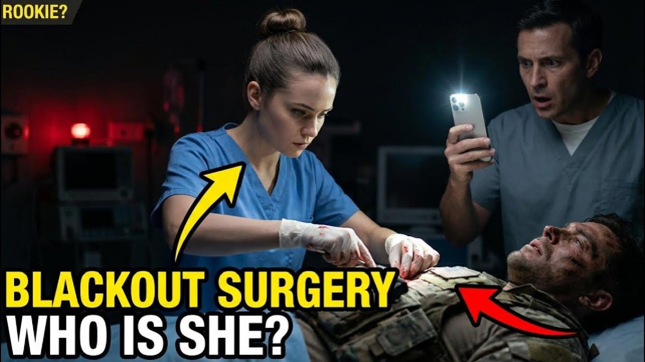 Rookie Nurse Operated on a Dying SEAL During a Blackout… Then Her Identity Surfaced