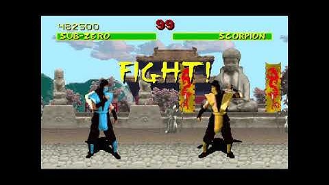 MK1 1992 DOSBox GOG edition (21.06.2023) - SAB-ZЕRO