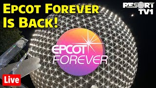 Live: Friday Night Live at Epcot featuring Epcot Forever Fireworks - Walt Disney World Live Stream