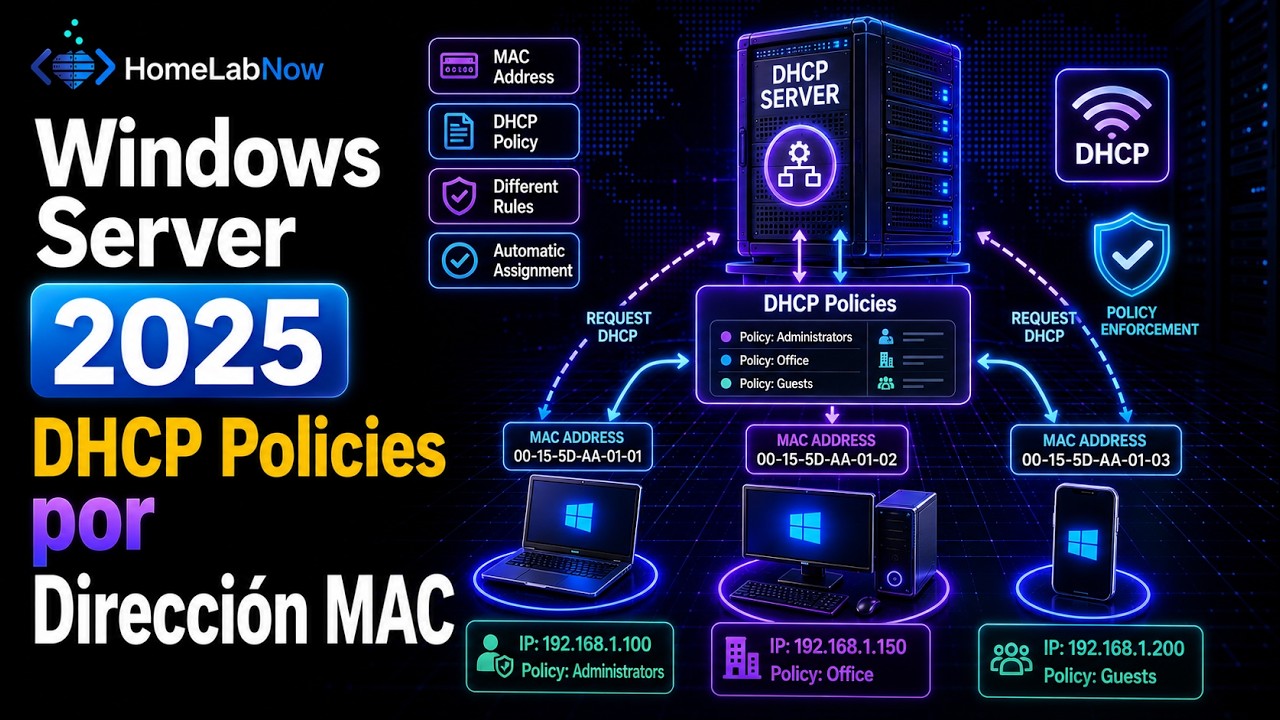 ¿Qué son las DHCP Policies? ¡Te lo explico con un laboratorio!