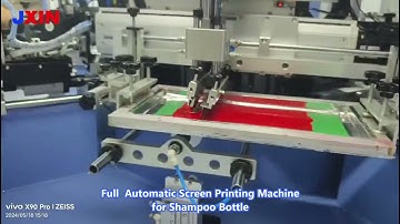 2 Color Full Automatic Screen Printing Machine for Shampoo Bottle
