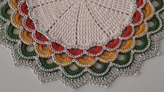 🍂Tovaglietta americana per il Ringraziamento incredibilmente facile nei colori autunnali più belli