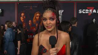 SCREAM 7: Celeste OConnor at world premiere | ScreenSlam