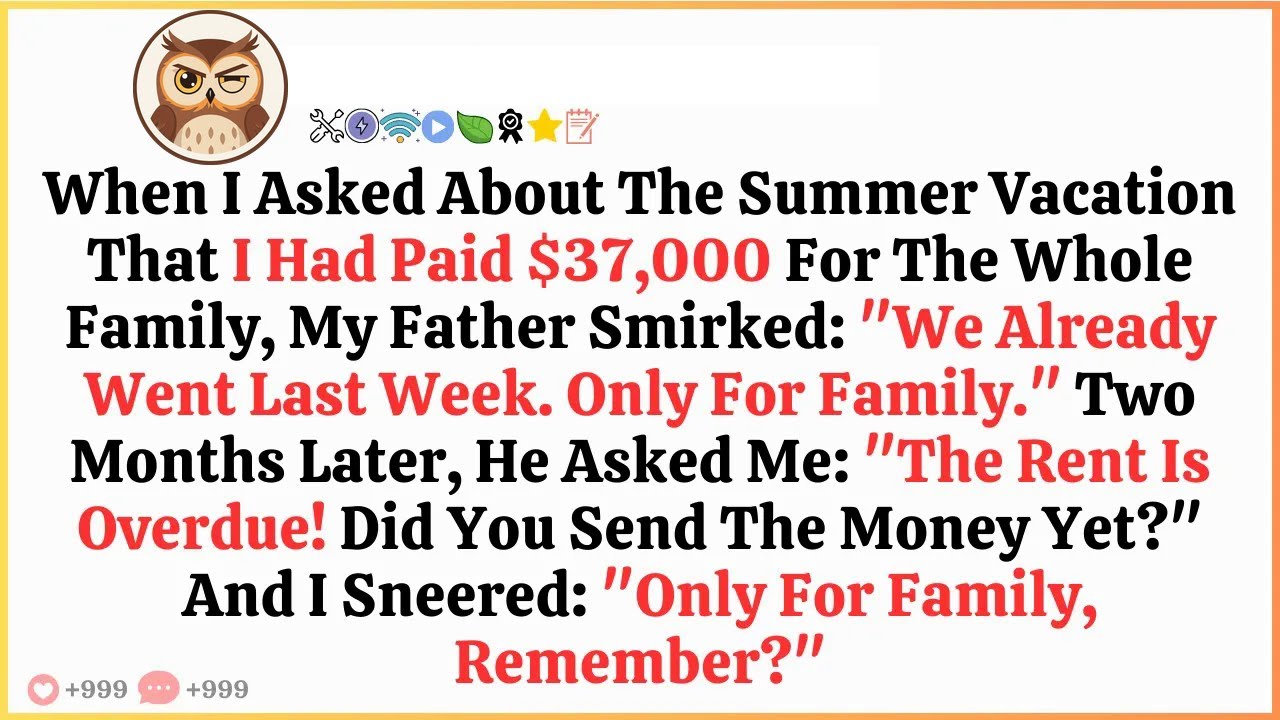 My Dad Grinned and Said the Family Already Traveled—Using the Vacation I Paid For