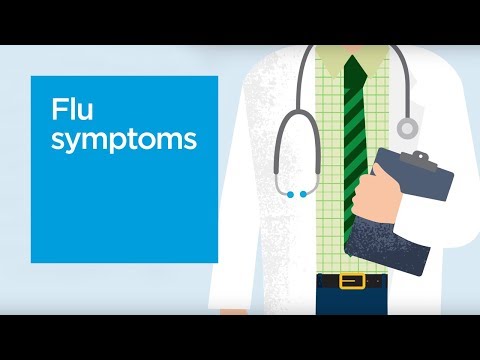 What are the symptoms of the flu?