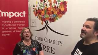 Introducing our 10th Emphasis Hair Charity Tree with Kathy Kaplan OAM from Impact